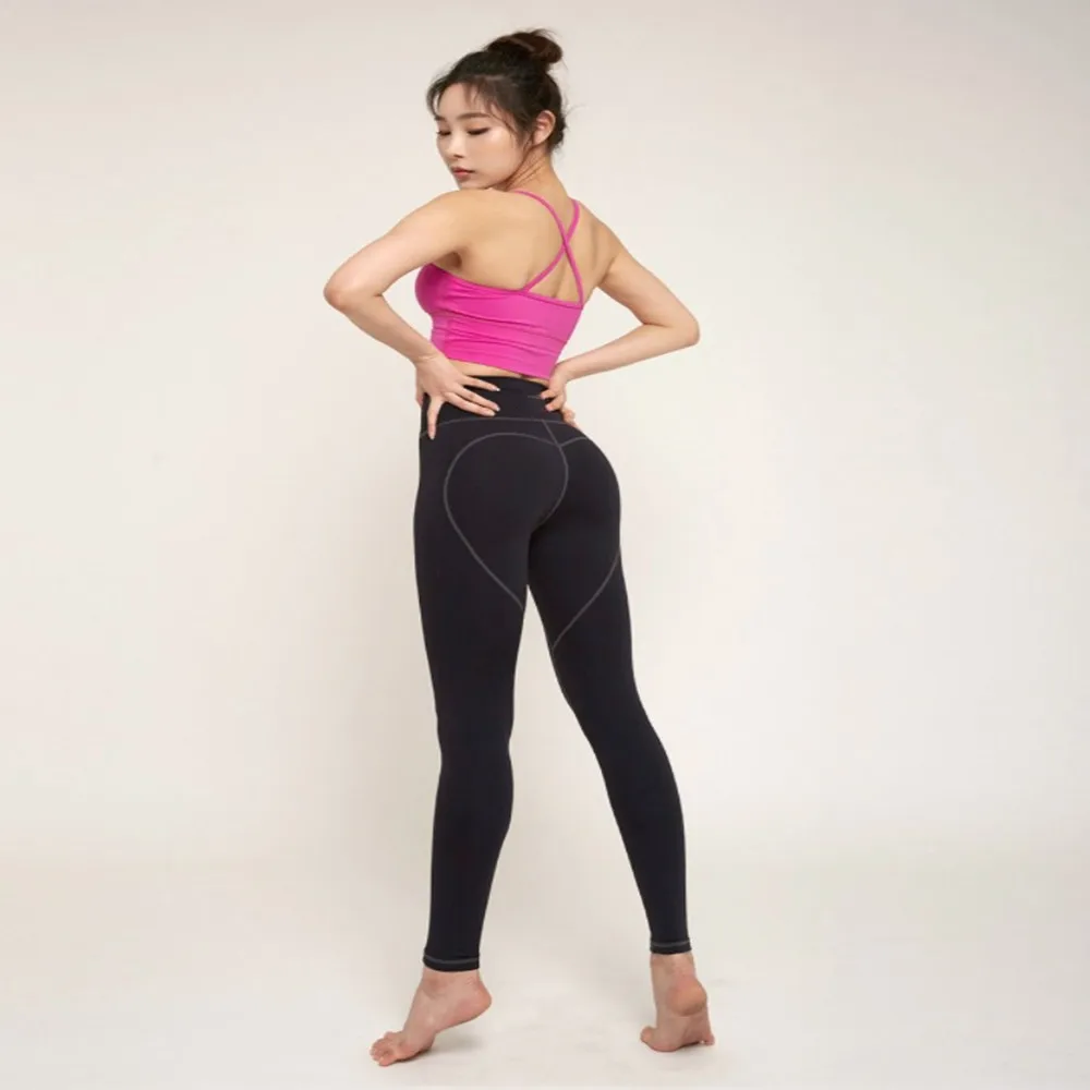 

New Women Yoga Legging High Waist Running Pants Workout Tights Ankle pants