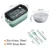304 Stainless Steel Lunch Box Bento Box For School Kids Office Worker 2layers Microwae Heating Lunch Container Food Storage Box 16