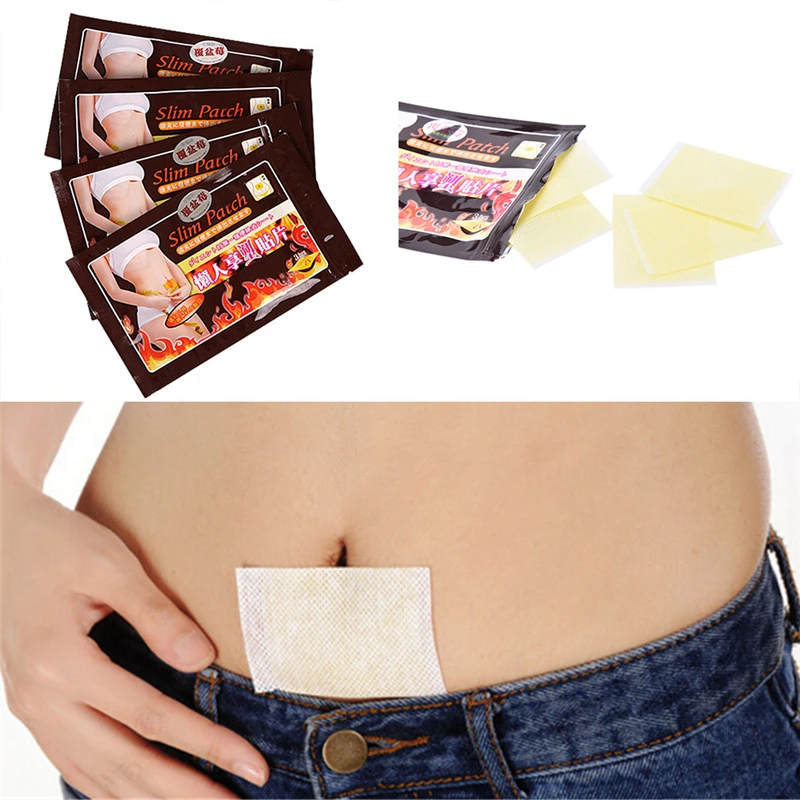10Pcs Women Thin Slimming Navel Sticker Lose Weight Body Stick Slim Patch Weight Loss Burning Fat Patch