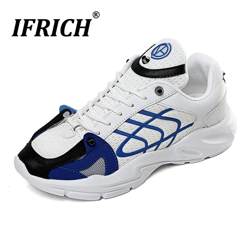 

New Stylish Balck Orange Male Running Shoes Non Slip Sport Shoes for Men Breathable Mens Sneakers Lace-up Youth Shoes Sport