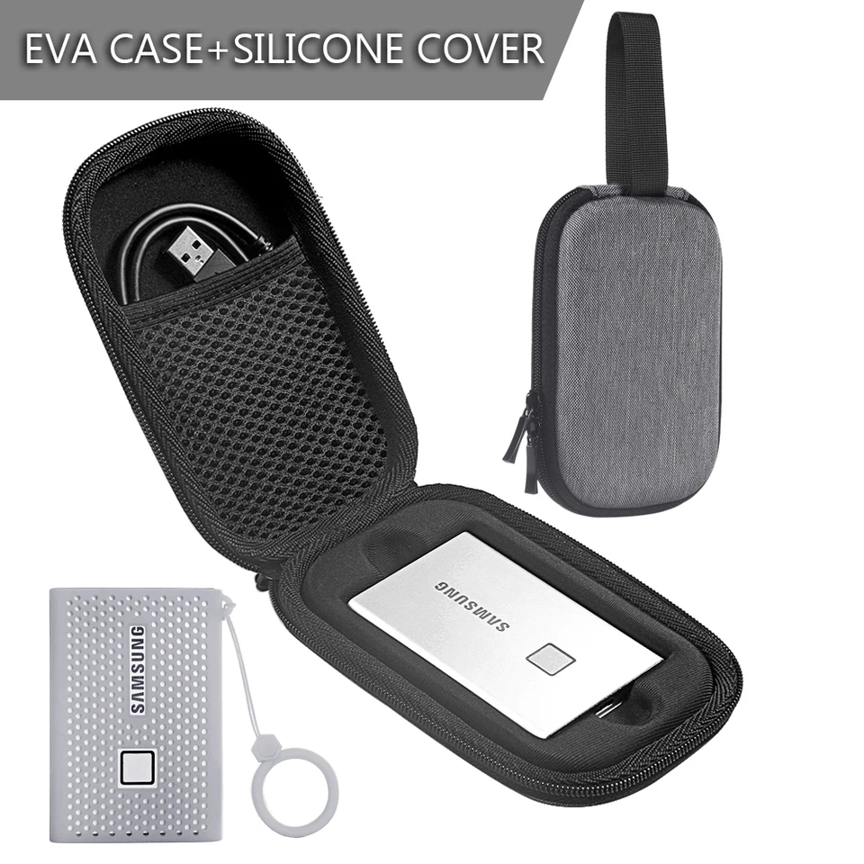 Samsung Portable SSD T7 Touch 専用ケース付き Amazon.com: ProCase Hard Carrying Case Compatible for