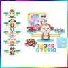 Montessori Math Match Game Balance Scale Counting Toys for Kids Kindergarten Educational Number Fun Children Gift Learning Toys 1