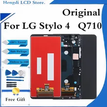 Écran tactile LCD numériseur pour LG Q Stylo + 4 Q710CS Q710MS Q710ULS Q710ULM Q710TS=