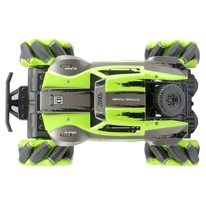 JJRC Q76 RC автомобиль электрический все-даунд вождения автомобилей 12CH 4WD трюк дрейф Авто дисплей Танцующая Музыка Светодиодный светильник Открытый автомобиль детские игрушки