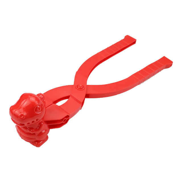 Snowman Duck Dinosaur Snowball Maker Clip Tool Winter Snow Sand Mold Clip Tongs Outdoor Funny Snowball Fight Sports Toys