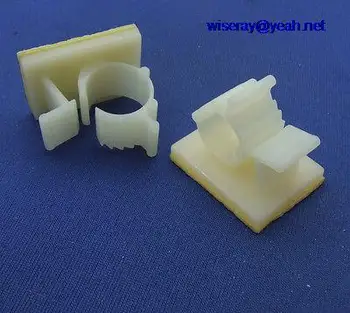 

DHL/EMS 300PCS Cord Wire Self Adhesive Clamp Cables Plastic Clips fit 7.9-10.5mm AP-0810-A7