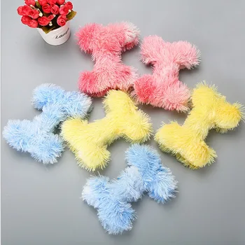 

Dog Toy Chew Plush Training Squeaky Bone Toys For Dog Funny Games Interactive Pacifier Bone Puppy Toy Accessories Pet supplies