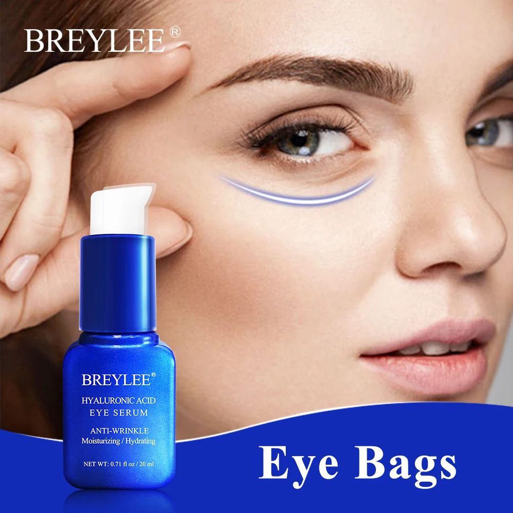 

BREYLEE Eye Lifting Serum Magic Eye Cream Hyaluronic Acid Anti-Wrinkle Ageless Eye Mask Dark Circles Bags Puffiness Eye Care