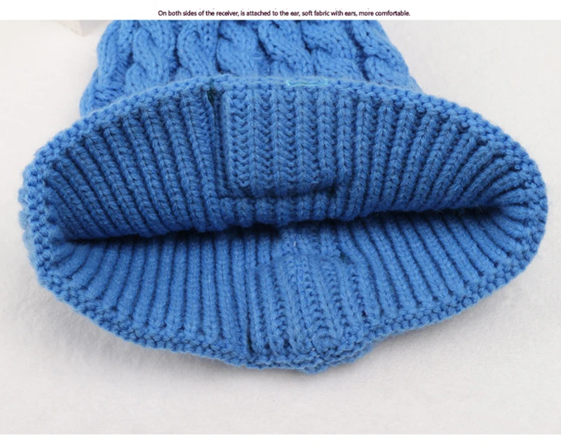 Xiaomi Youpin, вязаная шапка для волос, Bluetooth, теплая, для улицы, для леди, музыкальная шапка, осень и зима, для путешествий, модная, мягкая и удобная