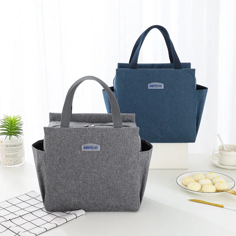 

Multifunction Large Capacity Cooler Bag Waterproof Oxford Portable Zipper Thermal Lunch Bags For Women Lunch Box Picnic Food Bag