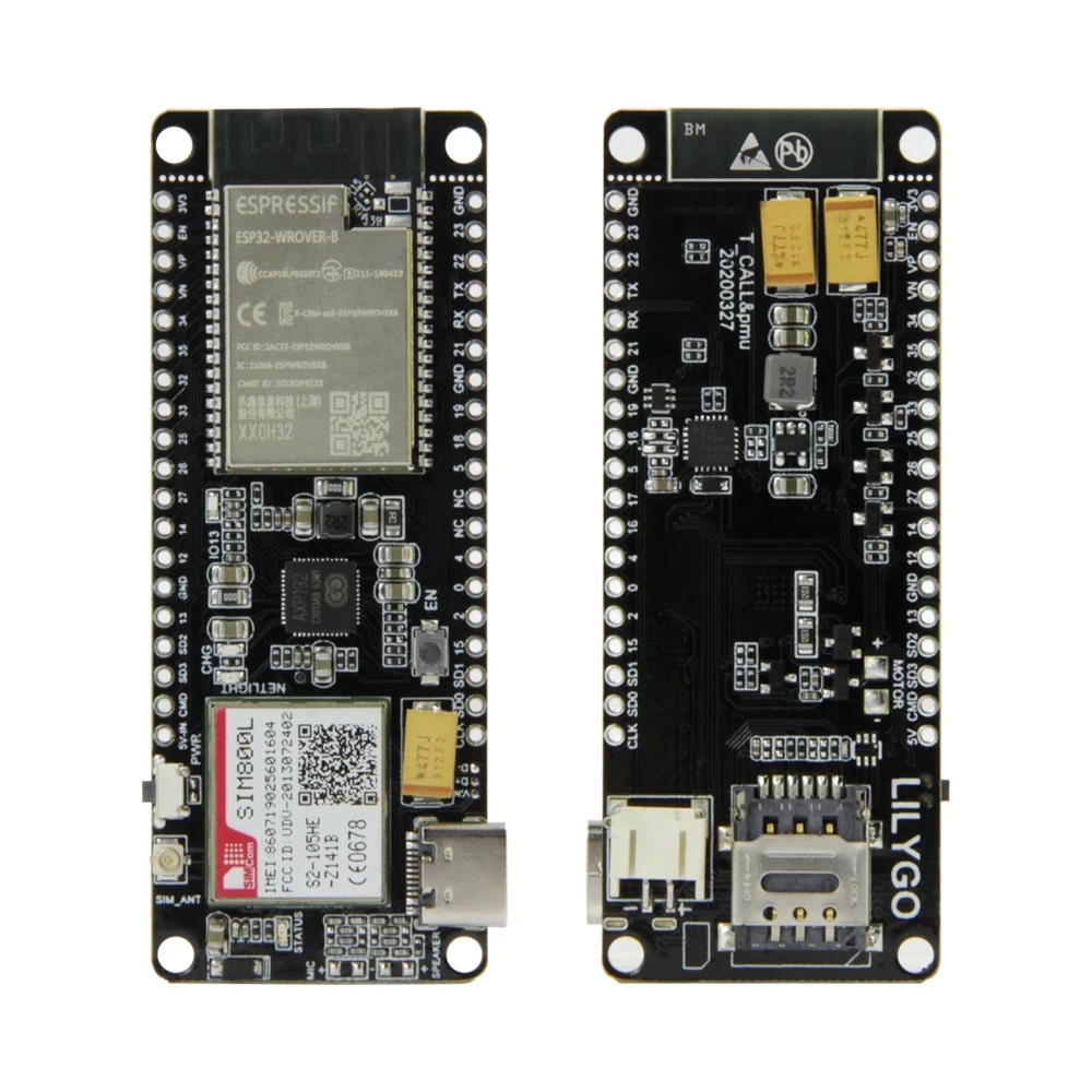 LILYGO®TTGO T-Call &amp PMU ESP32 беспроводной модуль SIM антенна SIM-карта SIM800L | Электроника