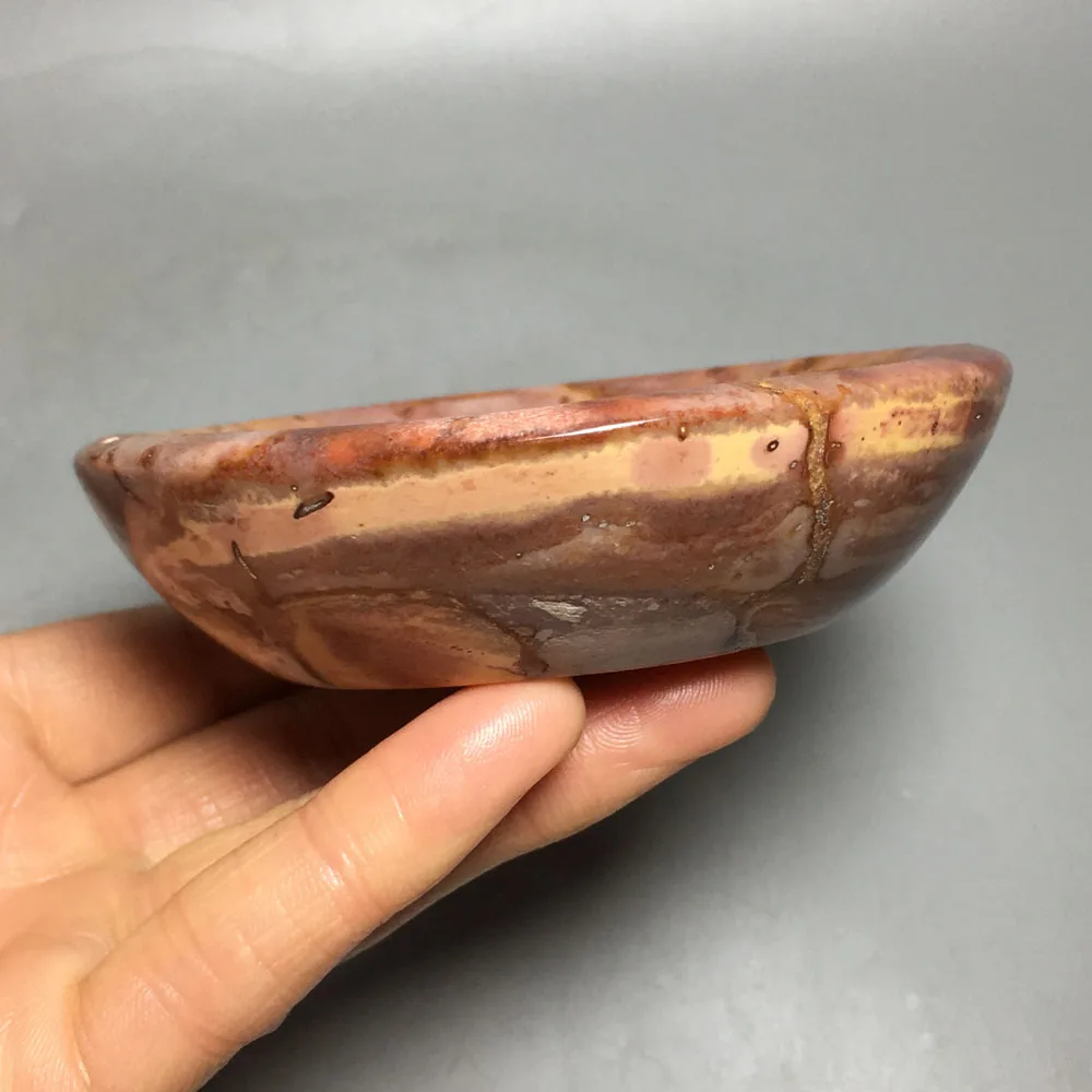 217g High quality Natural ocean quartz bowls healing ashtray crystals sale