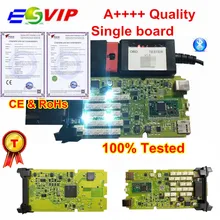 Лучшее качество зеленый одноплатный OBDIICAT CDP bluetooth 2015. R3 с keygen