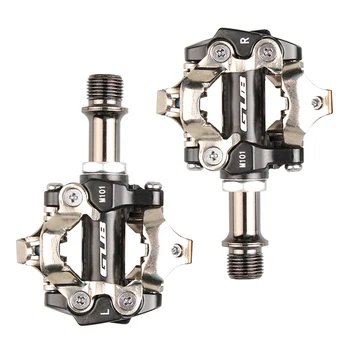 

GUB MTB Mountain Bike Self-locking Pedals Aluminum Alloy CR-MO Cycling Pedals Bicycle Accessories Bicycle Parts