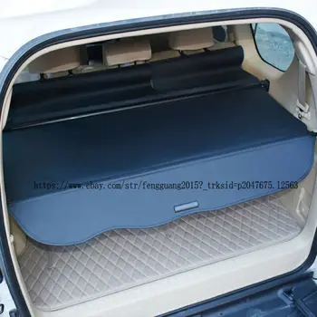 

For Toyota Prado FJ120 2003-2009 1pcs Rear Trunk Cargo Cover Security Shade Car modification Car accessories
