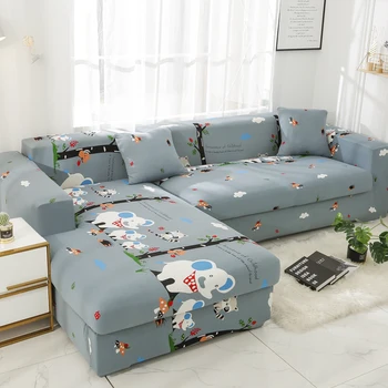 

Corner Sofa Covers For Living Room Slipcovers Elastic Stretch Sectional Sofa Furniture Protector Sofa Cover