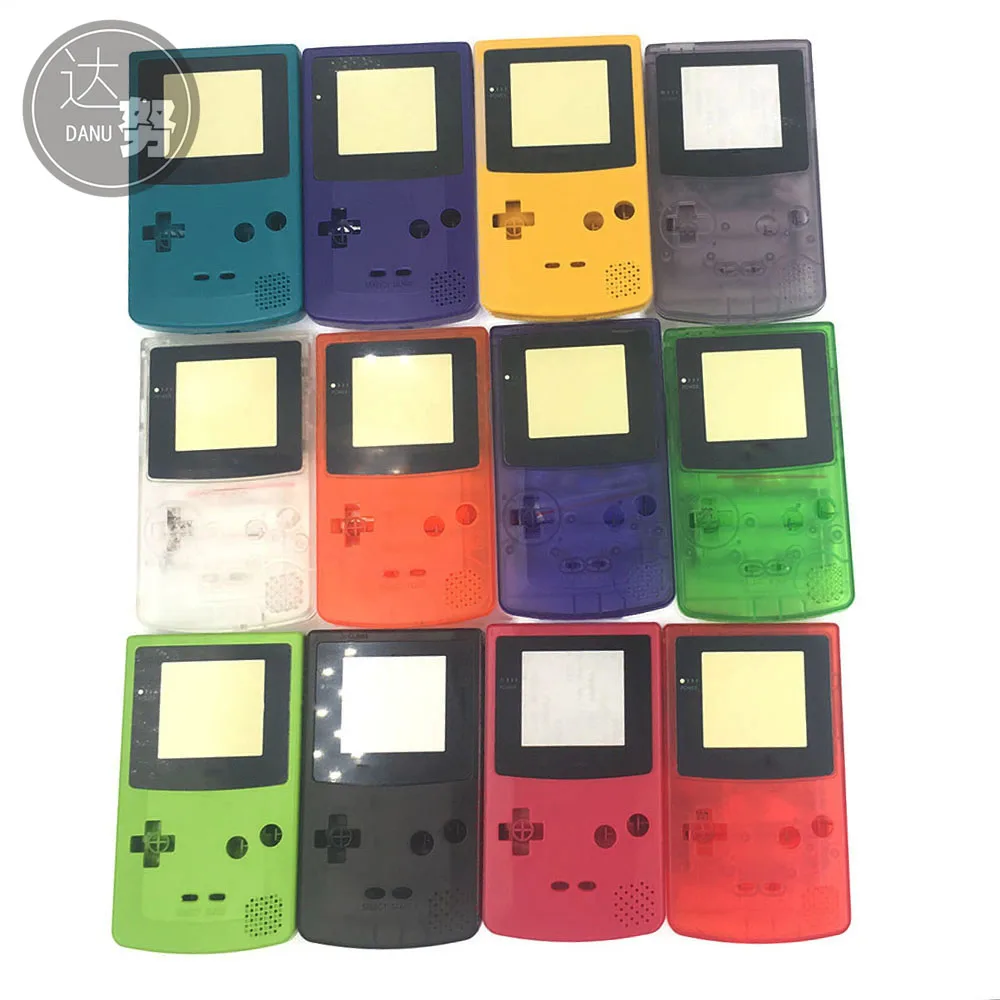 Полный корпус оболочка Крышка для nintendo Запчасти для Gameboy GBC Ремонт Часть корпус оболочка Пакет