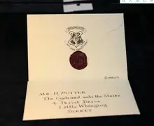 Hot 3 pçs/set Harri Potter Colar Carta de Admissão De Hogwarts Train Ticket do Filme Toy Figura Harri Potter Kid Cosplay Criança brinquedos