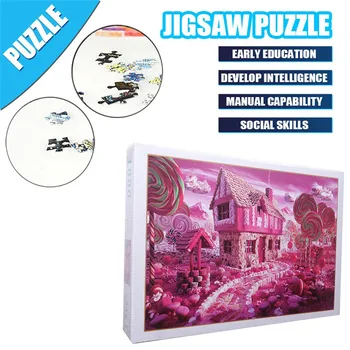 

2020 Picture Puzzles 1000 Pieces Assembling Puzzles Toys Adults Children Kids Games Educational Toys Holiday Gift Puzzle