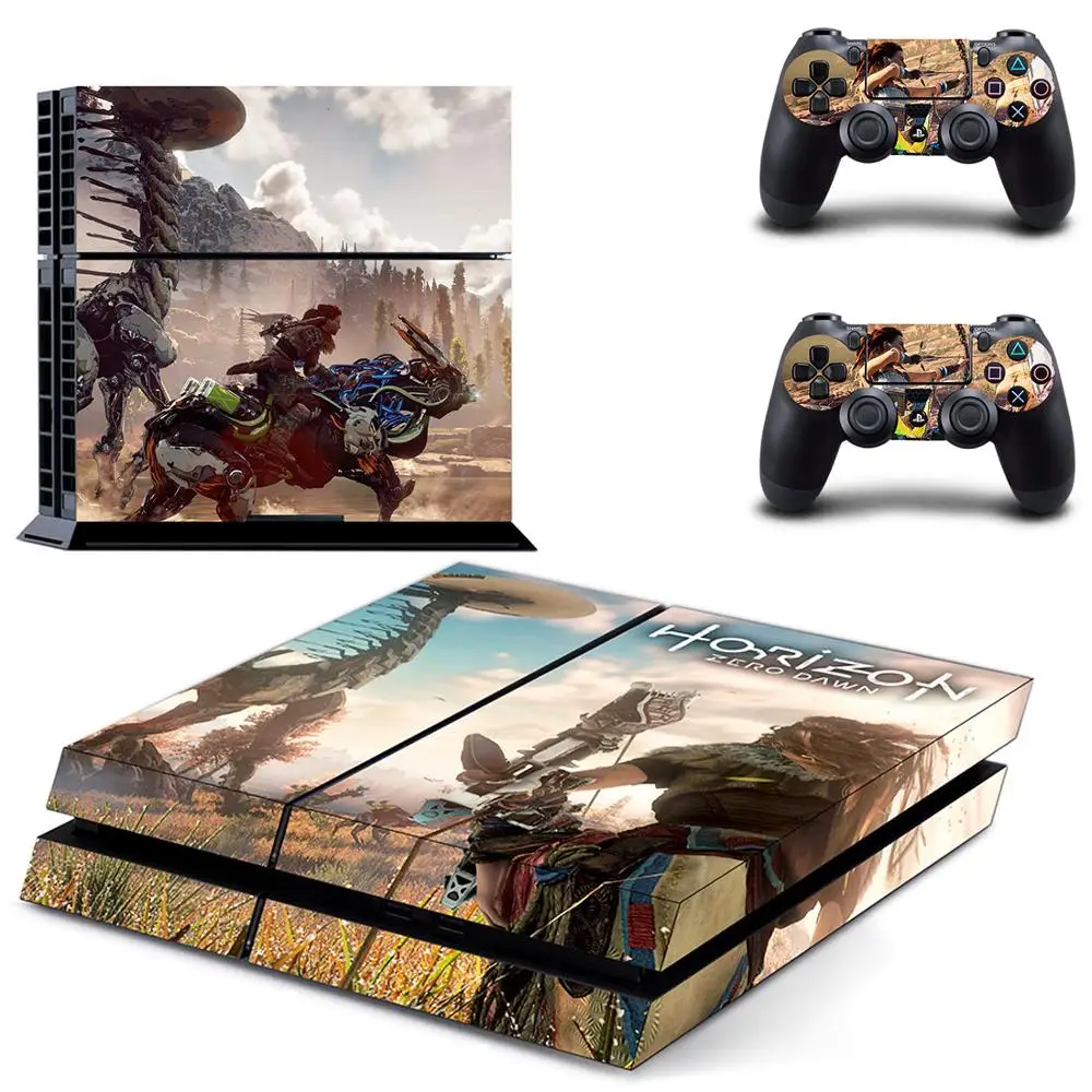 Horizon Zero Dawn PS4 наклейка s Play station 4 кожа наклейки для playstation 4 PS4 консоли и контроллера Скины Виниловые - Цвет: GYTM0675