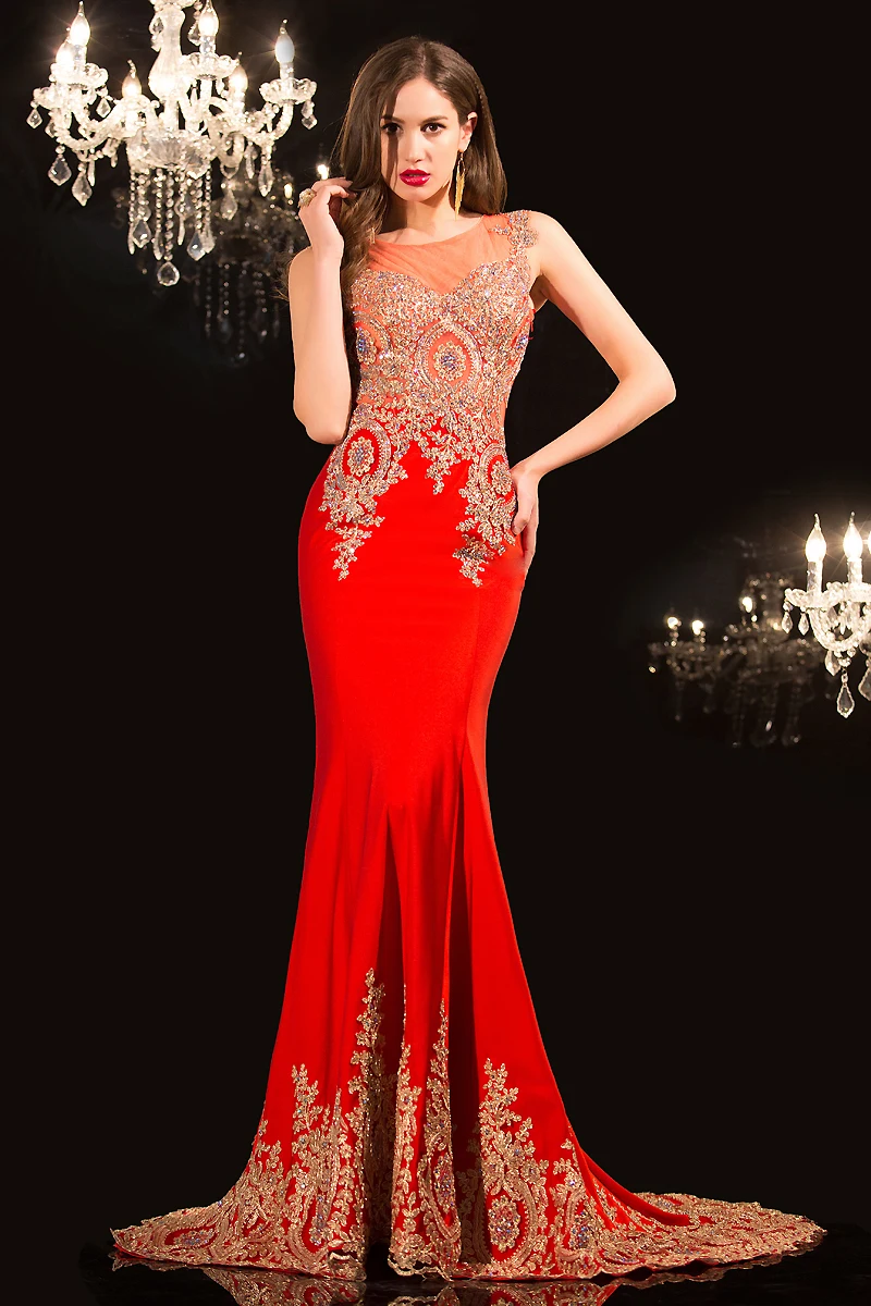 Vestido de noiva, черное, красное, длинное, Русалочка, для женщин, формальные, вечерние, на выпускной, кружевное, с аппликацией, robe de soiree,, Платья для подружек невесты