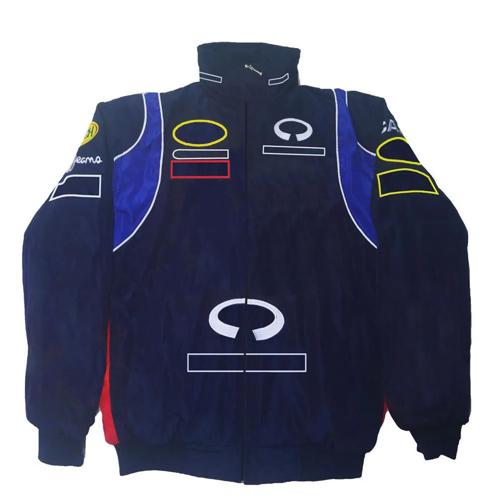 Spring And Autumn Men's And Women's Long-sleeved Tops F1 Jacket Jacket Formula One Racing Suit Car Logo Embroidery