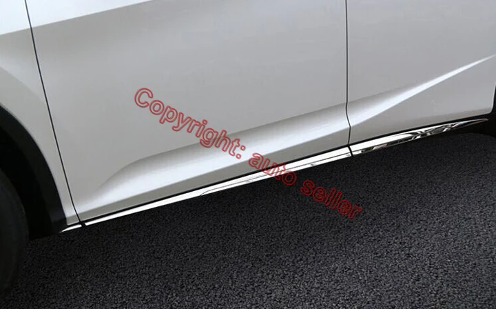 Для Lexus RX Class RX350 RX405h ABS Хромированная Автомобильная декоративная боковая дверная линия гарнир Кузов Литье под давлением отделка