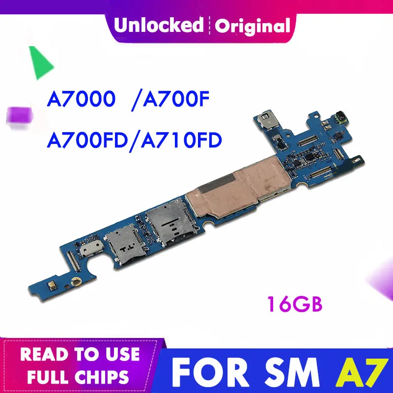 Оригинальная материнская плата для Samsung Galaxy A7 A7000 A700F A700FD Android системная