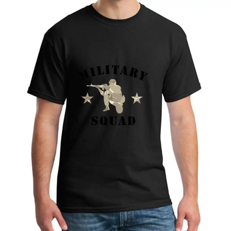 

fashion Military Squad t shirt big size s~821xL fitted back to the future Leisure men t shirt tee