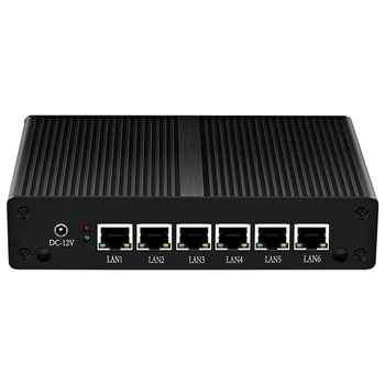 

Intel Core i3 5010U 4010U Firewall Appliance Mini PC 6 Gigabit LAN Intel i211AT NIC AES-NI 4G LTE WiFi 4*USB HDMI RJ45 Console