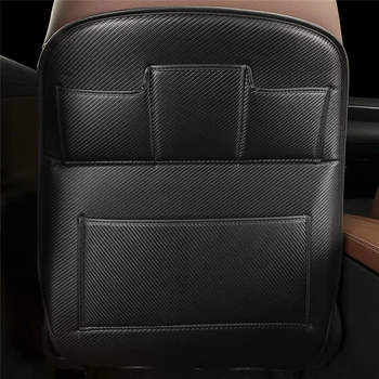 

CarManGo for Mersedes-benz A Class W177 V177 2019 Car Seat Back Protector Cover Leather Anti-kick Mat Pad Interior Accessories
