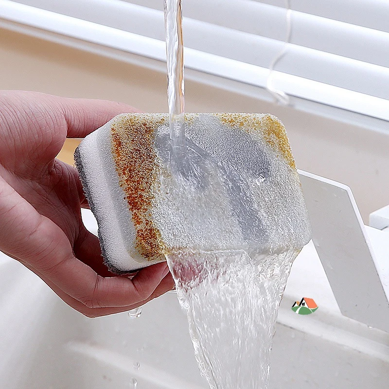 5 Pcs Set Highly efficient Scouring Pad Dish Cloth Cleaning Brush Dish Towels 