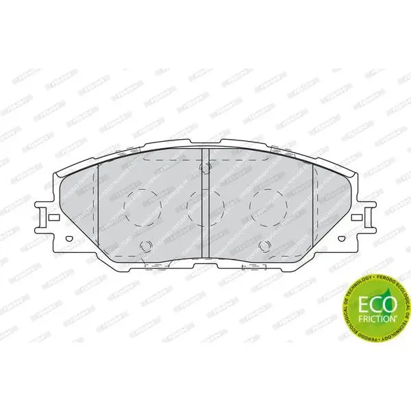 Колодки дисковые п. Toyota RAV4 2.0VVT-i/2.2D-4D 06 FERODO FDB4 | Автомобили и - Цена: 