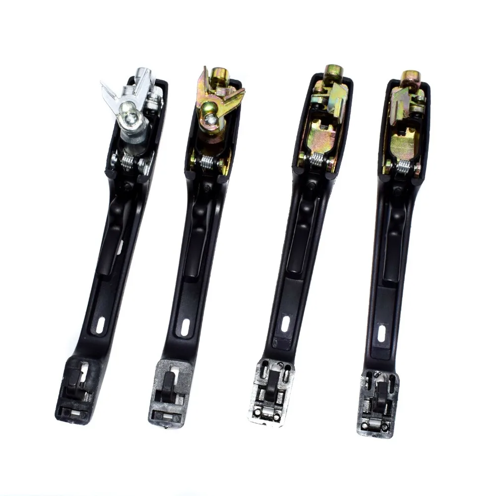 Внешняя ручка двери ISANCE 4 шт. RL RR FL FR 193839205 193839206 для VW Golf Jetta Quantum Rabbit Pickup Scirocco|door