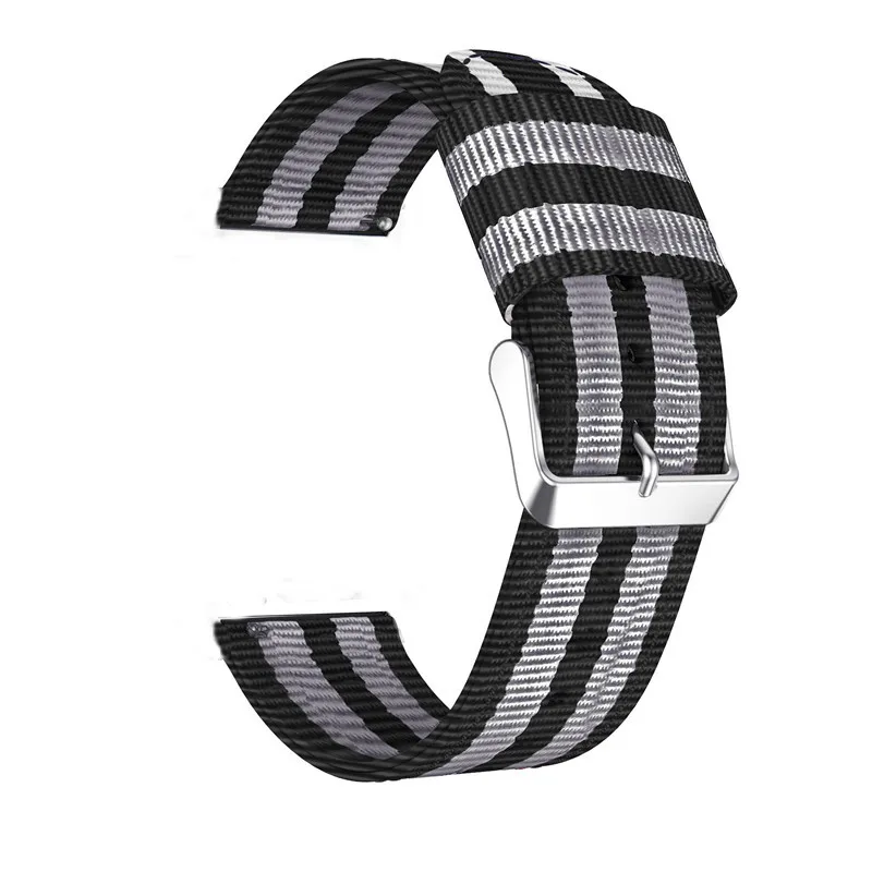Durable Canvas Nylon Watchband – Versatile 20mm & 22mm Sizes