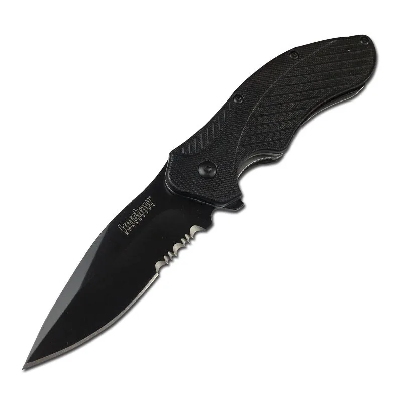 Кершоу карты открытый маленький складной нож Дикий для выживания Kershaw 1605 высокая