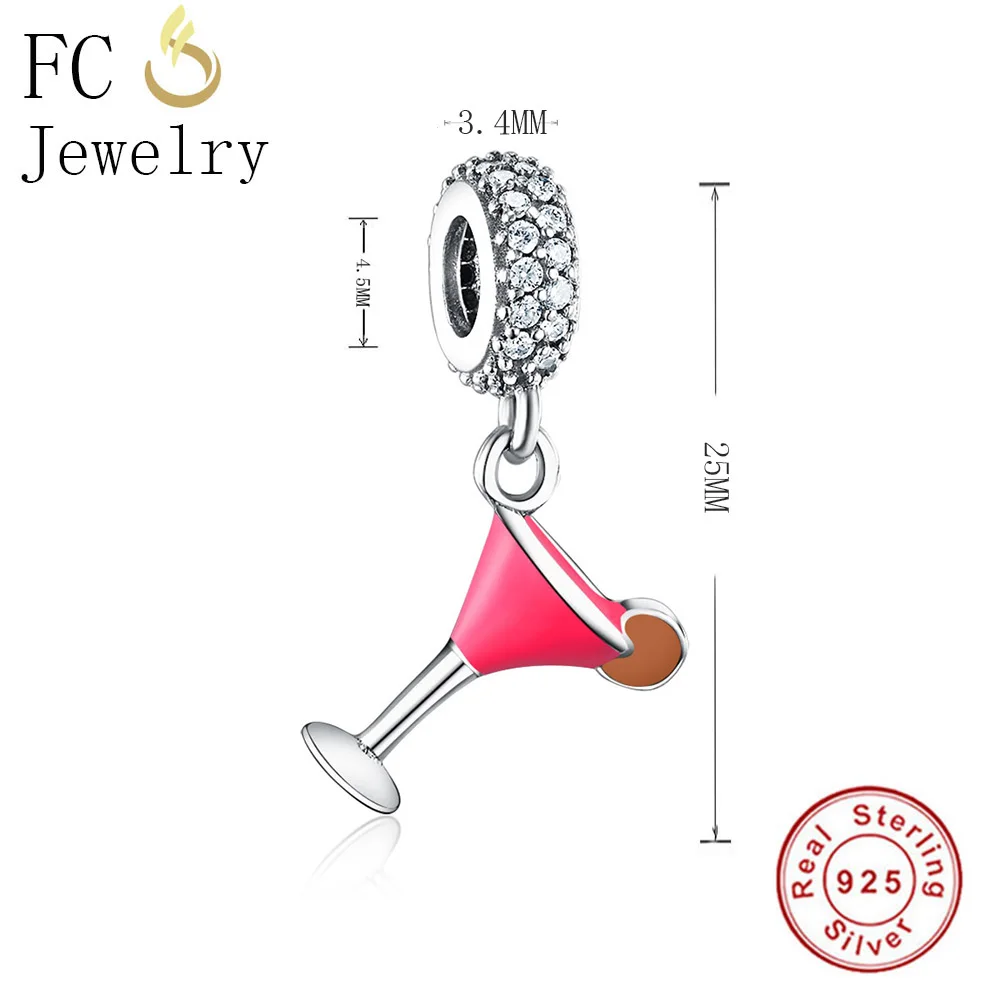 FC ювелирные изделия подходит для оригинального бренда Шарм браслет серебро 925