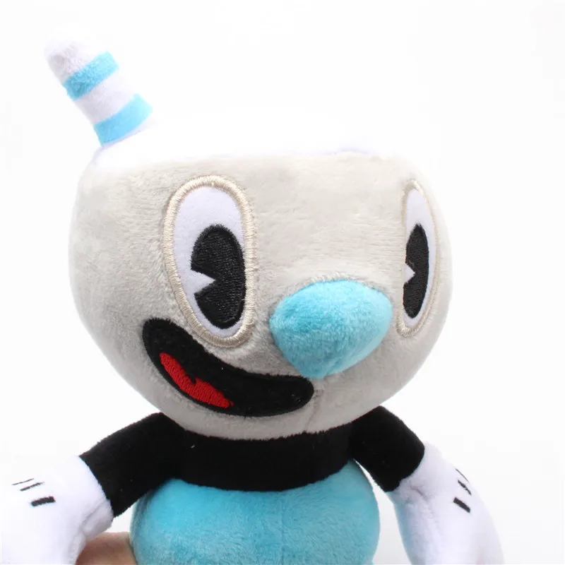 25cm Adventure Game Cuphead Plush Toy Mugman The Devil Legendary Chalice Plush Dolls Toys for Children 1 25cm Adventure Game Cuphead Plush Toy Mugman The Devil Legendary Chalice Plush Dolls Toys for Children 4