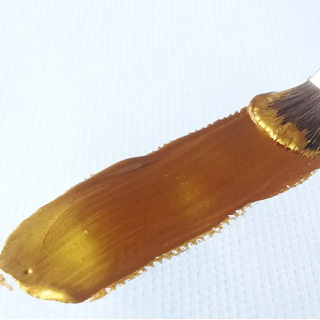 100ml Metallic Gold Acrylic Paint 4