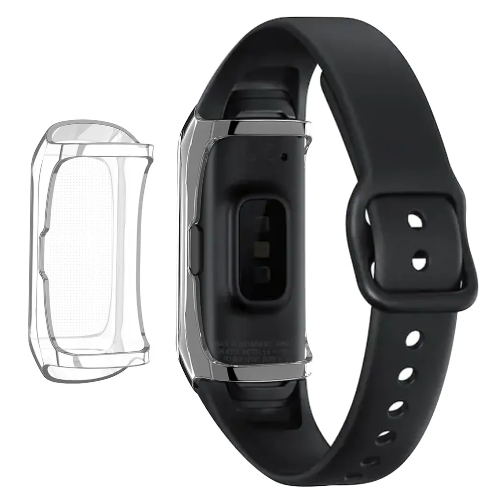 Покрытие Мягкий ТПУ защитный кожух для samsung Galaxy Fit SM-R370 новые аксессуары для часов прозрачный устойчивый к царапинам прочный