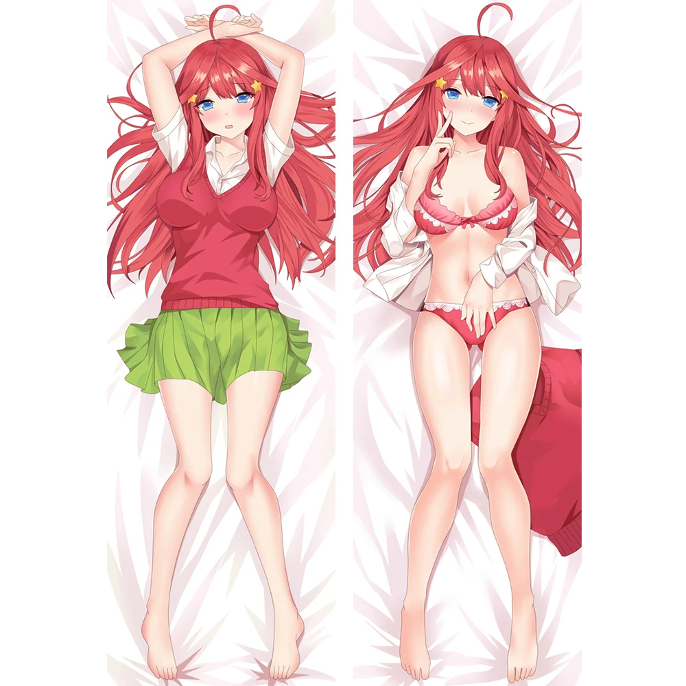 Mgf Anime Characters Pillow Covers Miku Nakano Nino The Quintessential Quintuplets Hugging Body Dakimakura Pillowcase Otaku Pillow Case Aliexpress
