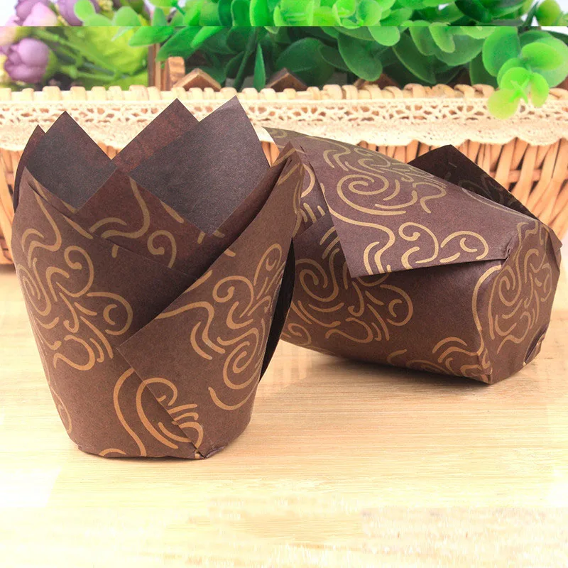 Special Price Paper Cups Cup-Case Muffin-Box Cake-Decorating-Tool Tulip Baking Oilproof 50/100pcs 4001057969453