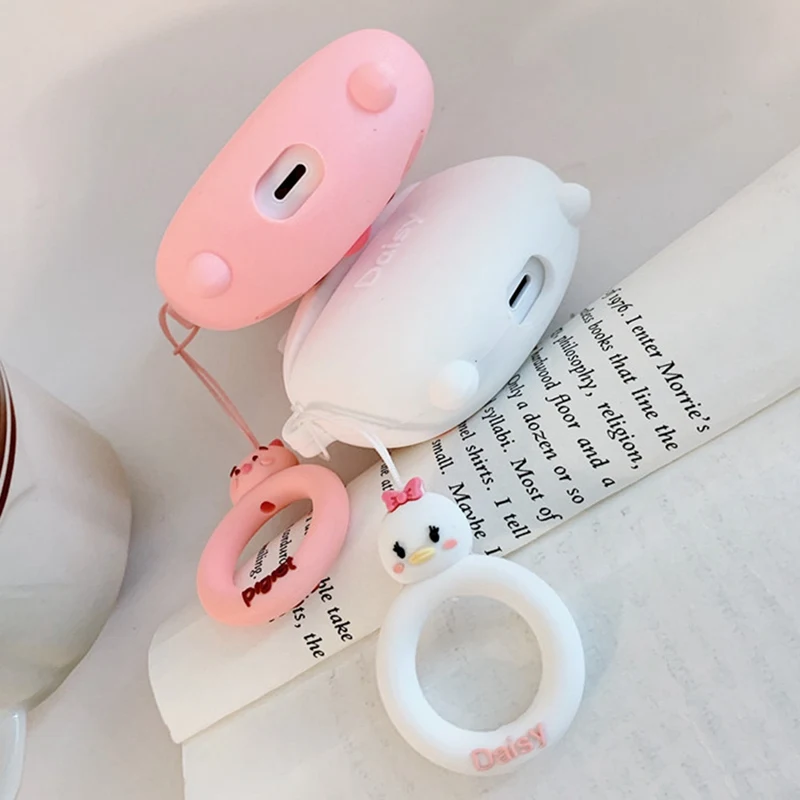 Чехол для наушников для Airpods Pro Чехол Милые силиконовые Мультяшные Наушники Earpods чехол для Apple Airpods 1/2 Защитная крышка