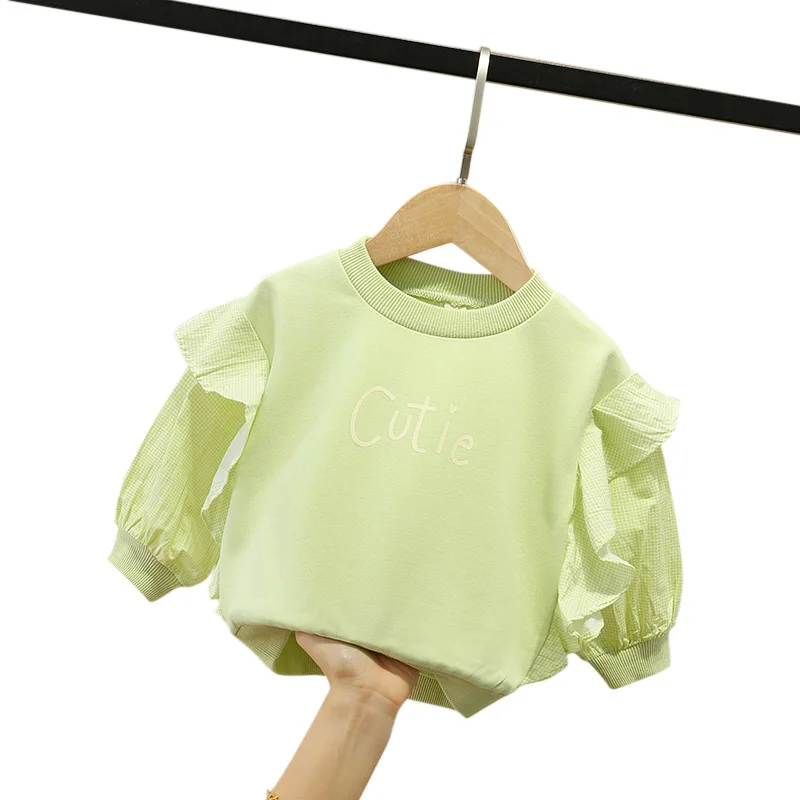 Женский свободный пуловер с круглым вырезом и длинным рукавом | Мать ребенок