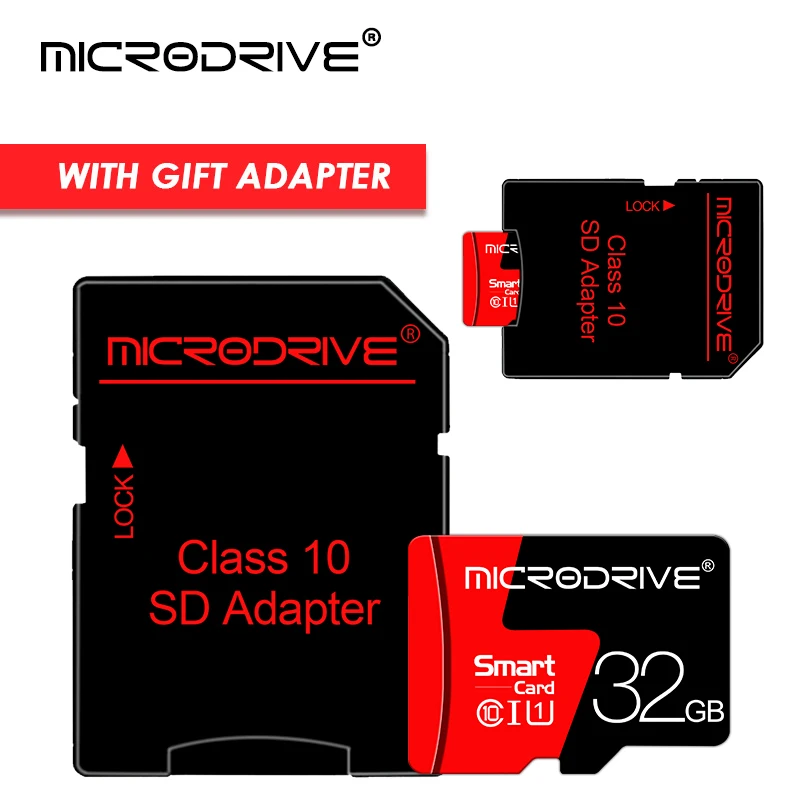 Совершенно новая карта памяти класс 10 64 Гб Micro SD карты 32 ГБ 16 ГБ 8 ГБ Mini TF карта Microsd карта флэш-памяти карта с посылка