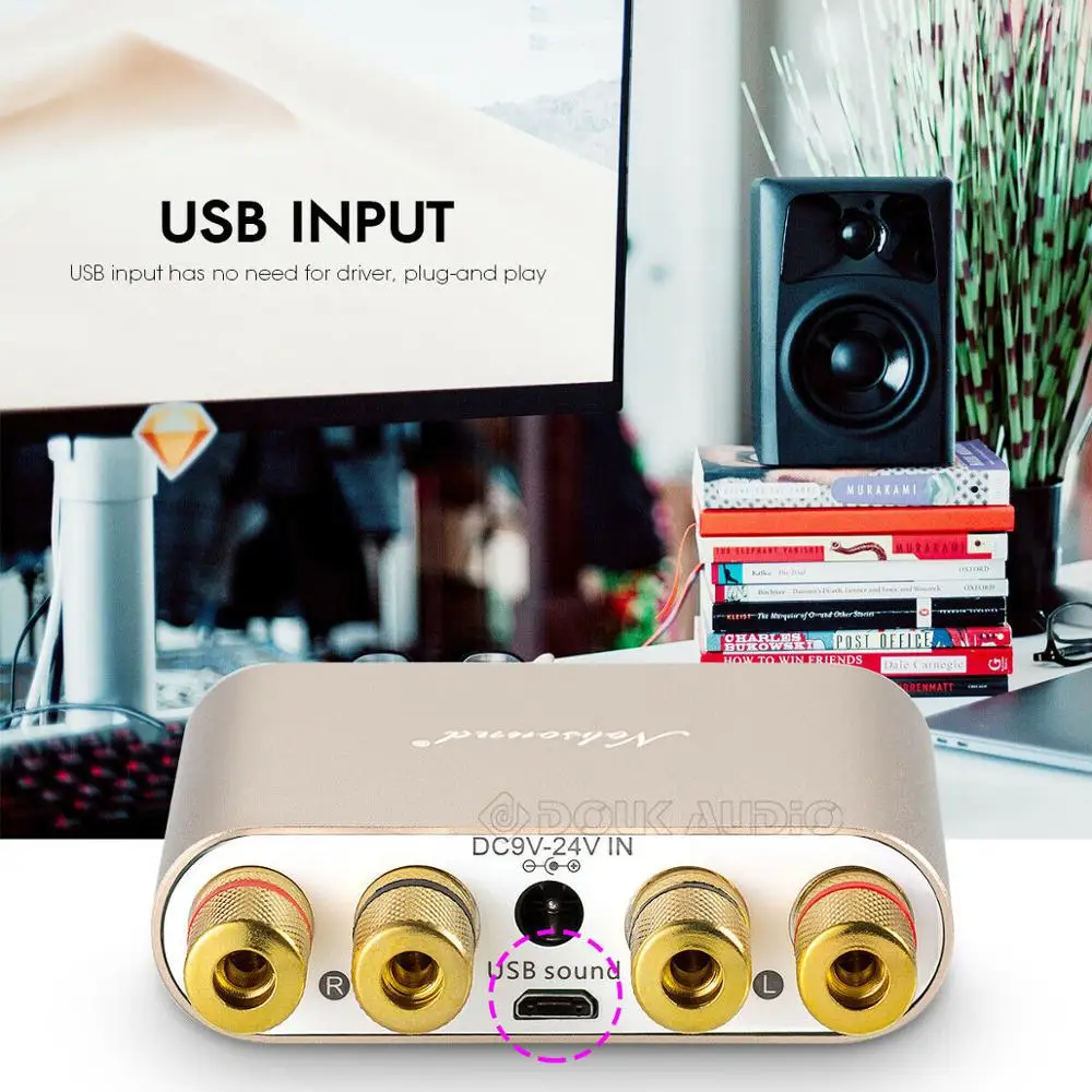 Цифровой усилитель Nobsound HiFi TPA3116 100 Вт Bluetooth|tpa3116 bluetooth|tpa3116 bluetooth 4.0digital amplifier |