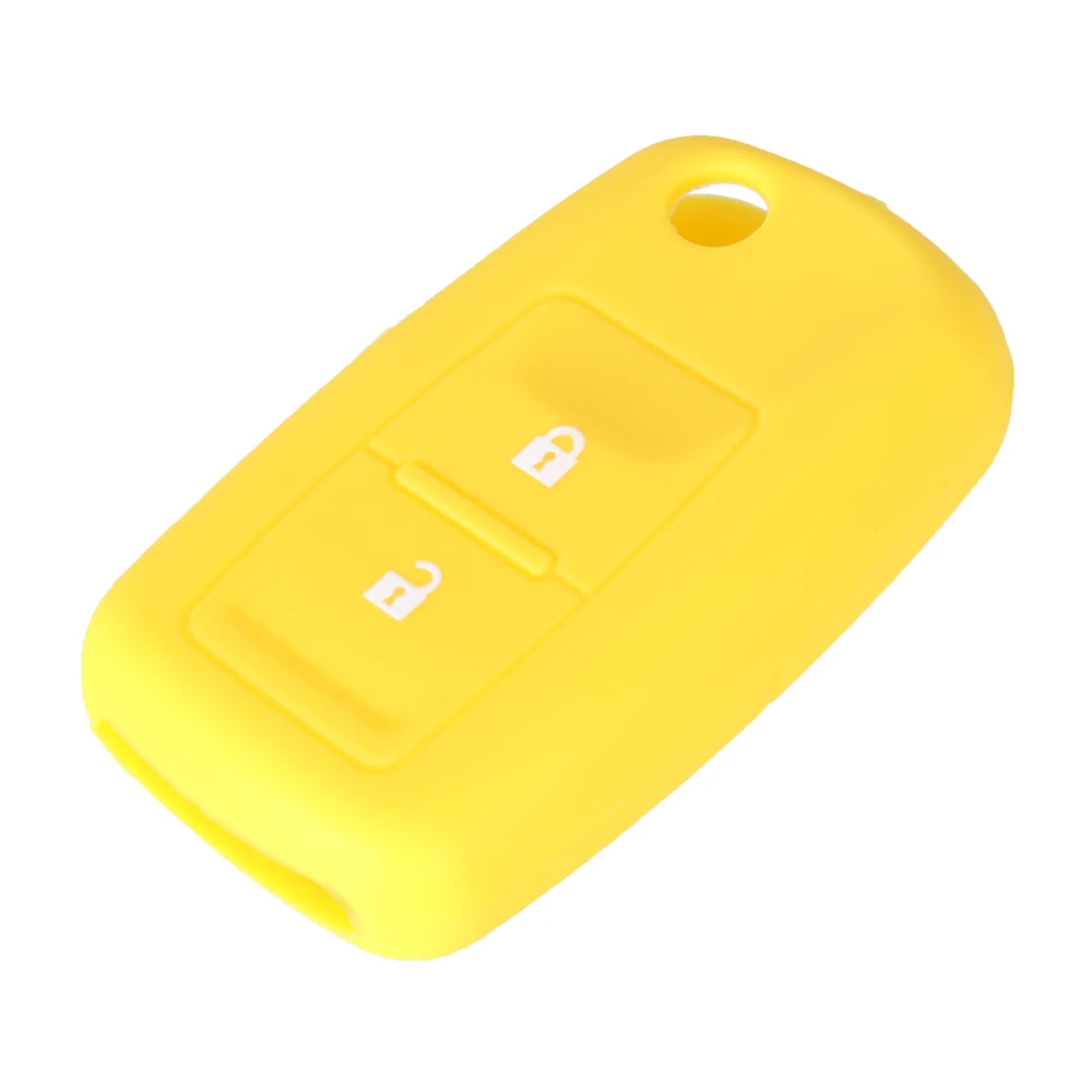 Dandkey силиконовый чехол с двумя кнопками для Vw VOLKSWAGEN MK4 Seat Altea Alhambra Ibiza Polo T5 Passat|cover