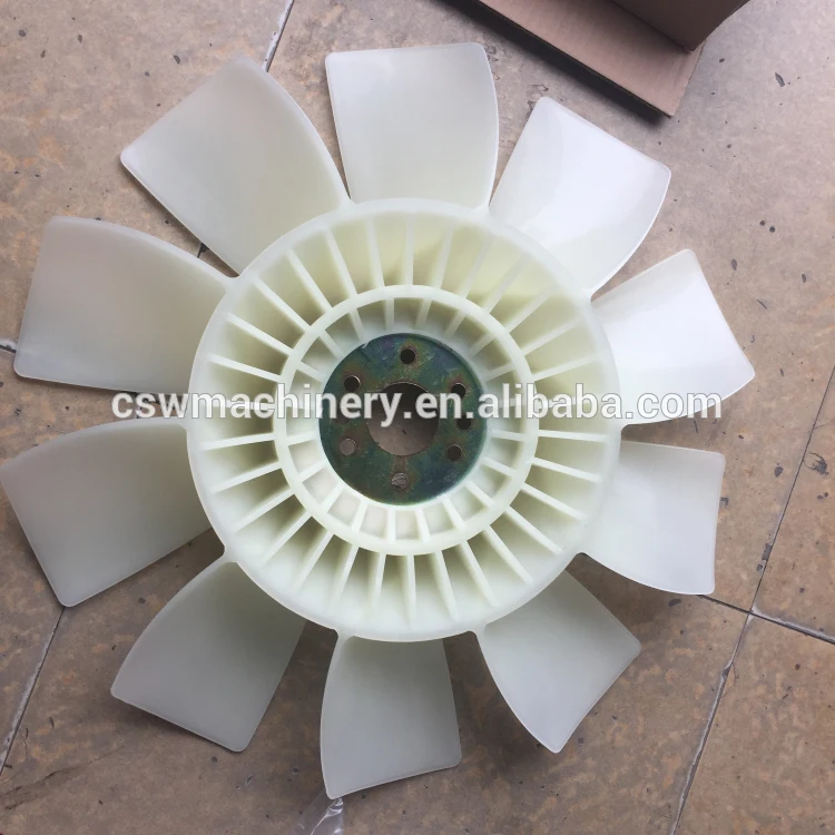 

Excavator engine fan for Komatsu PC120-6 part number 6006257550