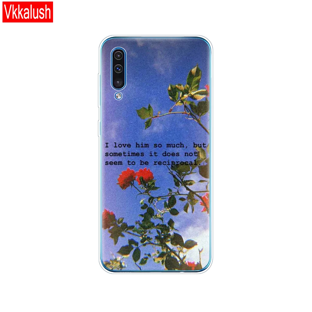 11077 Для samsung Galaxy A30S силиконовый прозрачный Футляр задняя крышка чехол для телефона samsung A30 A307 A307F SM-A307F мягкий чехол 6,4 - Цвет: 11077