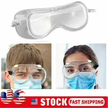 

Safety Lab Glasses Protective Virus Medical Goggles Chemical Industrial Eyewear